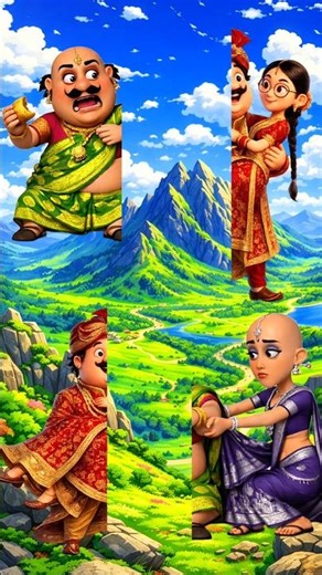 Motu Patlu Magic Twist 🤩 #shortfeed #foryou #vfx