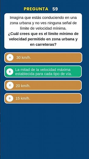 Simulacro Examen de reglas MTC Pregunta 59