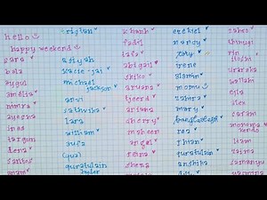 🔴Live! | writing Subscribers name in Serif Font! | Calligraphy | Daily Lettering
