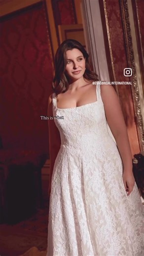 CURVACIOUS & BEAUTIFUL. So many PLUS SIZE wedding dresses to view and try on at Evas Bridal International. #2027bride #bridetobe #bridal #chicagobride #plussizebridal HAPPY EASTER @Evas Bridal Internatational