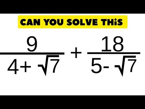 Nice Square Root Problem |Learn math |Step by step solution 