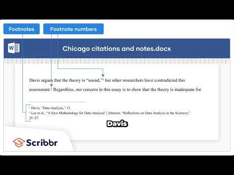 Chicago Citation and Notes