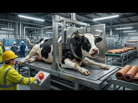 Inside the World’s Largest Dairy Cow Factory 2026 | Leather Jackets & Milk Mass Production