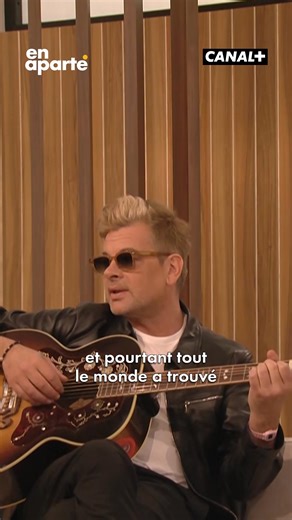 Brassens par Benjamin Biolay 🥰 Il était l’invité d’En Aparté, seulement sur CANAL . | CANAL