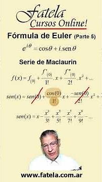 Verification of Euler's formula using Maclaurin power series (short video)