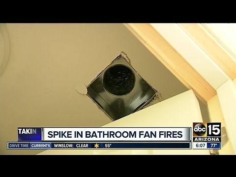 Bathroom vents: a hidden fire danger in your home