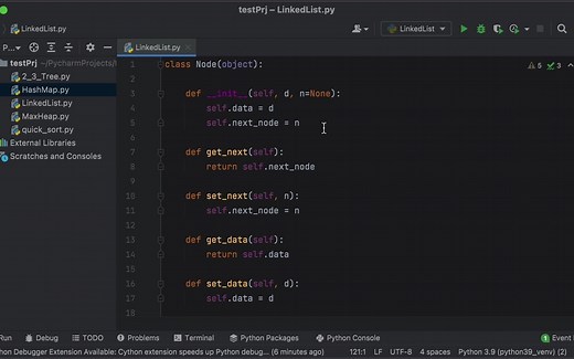 1_Python数据结构_链表_Linked_List