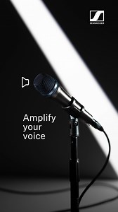Amplify your voice. Equip yourself with the #E945 for dynamic super-cardioid clarity for live performances that captivate. Musicians, vocalists, and broadcasters, make your sound stand out: https://bit.ly/e945psep23 #Sennheiser #WiredMic #VocalPower #LivePerformance | Sennheiser