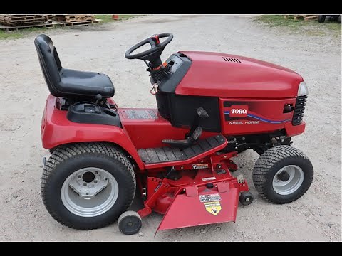 Toro's Best Tractor Mower ? Toro Wheel Horse Mowers