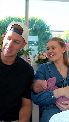 Showing our Grandparents their Great Grand Daughter