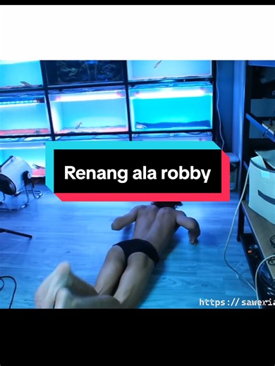 Renang ala robby #robbypantjoro #plenger