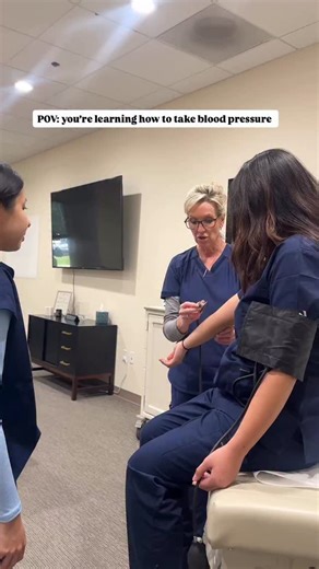 461K views · 22K reactions | Caught the tail end of our students learning how to take blood pressure today — and it’s moments like these that remind us why hands-on learning is soo important! #handsonlearning #medicalassistant #medicalassistantschool | Medical Career Academy | Facebook