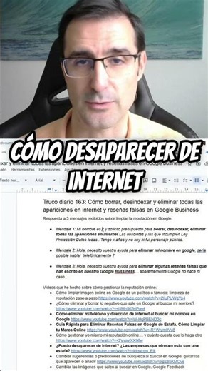 Cómo desaparecer de internet
