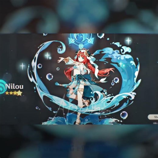 Pulling for Nilou + Small Nilou Edit xd | #genshinimpact