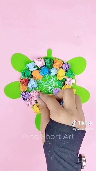 DIY Paper Turtle Craft for Kids | Easy Paper Craft Idea