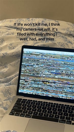 My camera roll holds pieces of me🧩