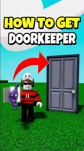 How to get DOORKEEPER Glove in Slap Battles! #roblox #slapbattles #shorts
