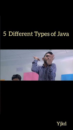 5 Different Types of Java 😂