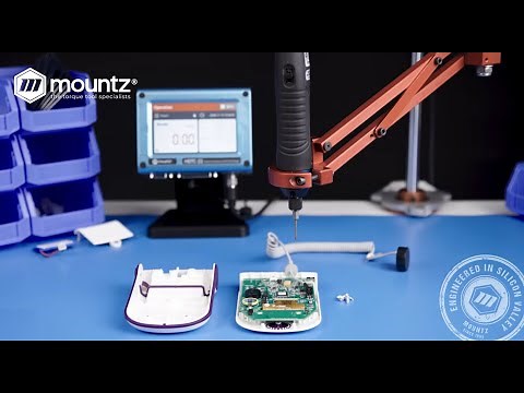 Mountz Mini MDT-Series Transducerized Smart Corded Electric Screwdriver System