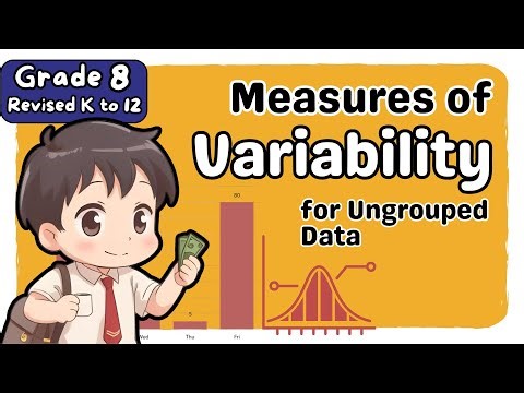 Measures of Variability (4th) Fourth Quarter Grade 8 Matatag Revised K-12 Tagalog Math Tutorial