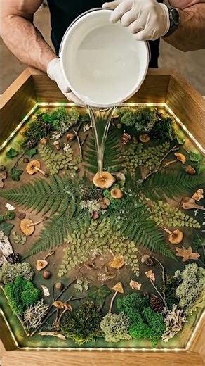 My Coffee Table is an Enchanted Fern Forest 🌿✨