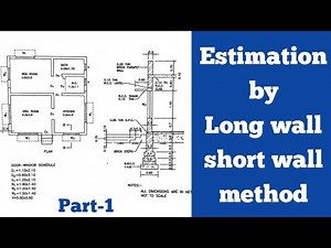 Estimation by Long wall short wall method (Part-1)