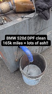 66K views · 123 reactions | BMW 520d in for off car DPF cleaning, 165k miles on this one and plenty of ash to show for it! Off car cleaning removes both soot & ash accumulation restoring the DPF to near-new condition! ✅️ | South Wales Carbon Solutions - Engine Carbon Cleaning & DPF Cleaning | Facebook