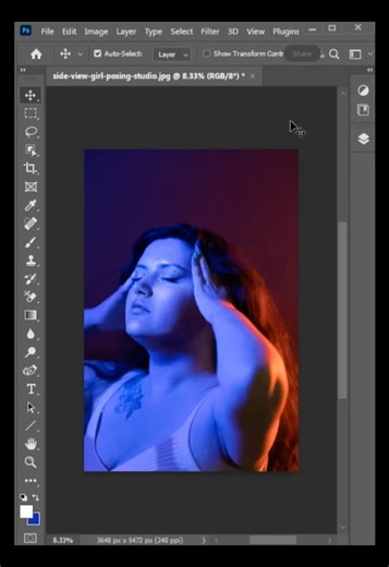 Photoshop Glow Effect in 1 Click ⚡ Easy & Fast Tutorial #photoshop #gloweffect #trendingnow