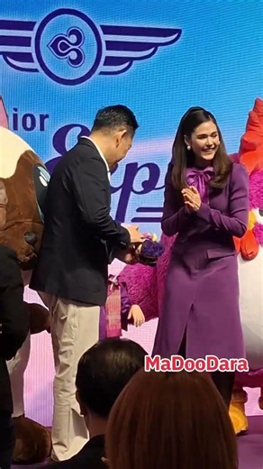 แอร์สาวการบินไทยน่ารักที่สุด #น้องเกล #แอบิเกล #ชมพู่อารยา ✈️💜 #รักเท่าฟ้า2569 #RakKhunTaoFah2026