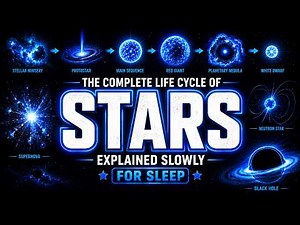 Every Confusing Thing About Stars and Stellar Evolution Explained Slowly (For Sleep)