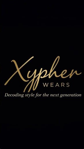 "Decoding your style." #clothingbrand #xypher