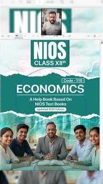 NIOS Class 12 Economics 318 Objective Questions - Short Questions, etc. Important Questions