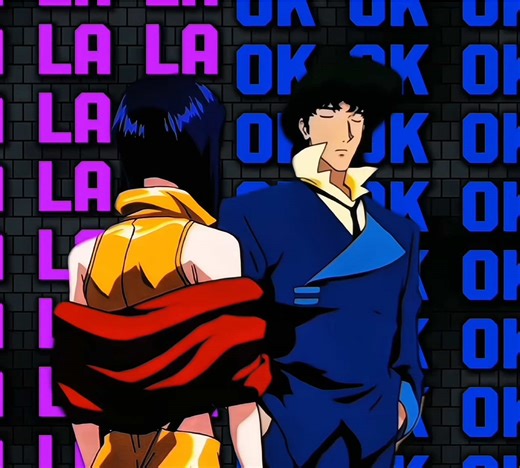 Cowboy Bebop: Spikes and Faye Kiss Edits