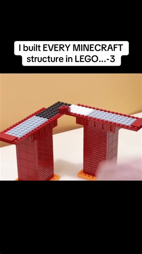 I built EVERY MINECRAFT structure in LEGO...-3