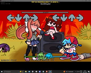 fnf vs monika.exe 1.5 And sonic.exe Vs monika Mod for Friday Night Funkin' | FNF Mods
