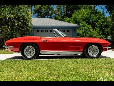 1963 Chevrolet Corvette Convertible Walk-around Video