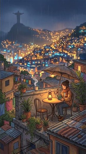 Bogotá Rooftop at 2am | Lofi Latin Jazz #Shorts