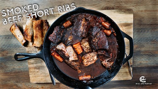 How to Smoke and Braise Beef Short Ribs