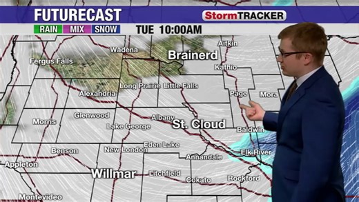Tracking snow showers this morning