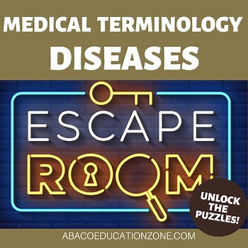 Medical Terminology Diseases Escape Room