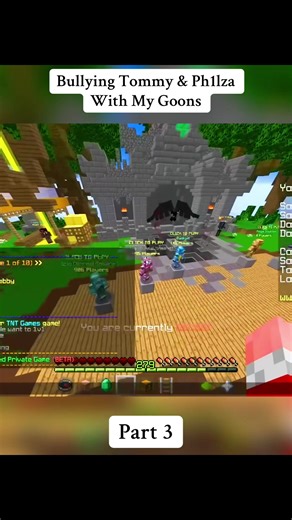 Minecraft Challenge: Bullying Tommy & Ph1lza