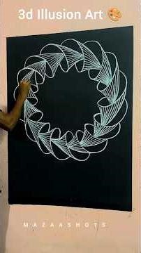 Just 3D Elusion art #chalkart