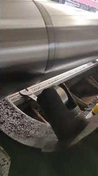 10m Ship Shaft Runout Test | Within 0.1mm on Heavy Duty Lathe#ship shaft machining#heavy duty lathe