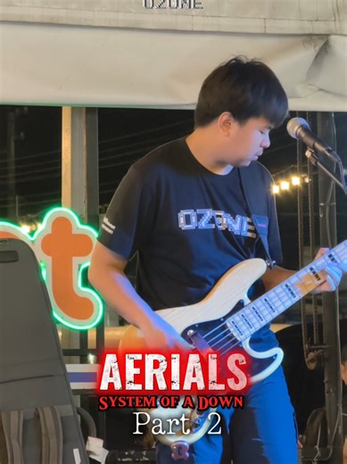 That moment Aerials lifts you higher 🤘🤘🤘🤘 #Aerials #SOAD #SystemOfADown #OZONEBand #NeneRoyal