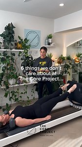 6 things we don’t care about at The Core Project (and you shouldn’t either) 1️⃣ How “good” you are at Pilates There’s no gold star for the perfect rep. At TCP, progress means building strength, moving with control, and feeling better in your body, not chasing perfection. 2️⃣ What you look like while training Sweaty, shaking, fully focused? Perfect. Training is about effort, not aesthetics. Everyone in the room is here to get stronger - not to be watched. 3️⃣ How flexible you are Flexibility isn’