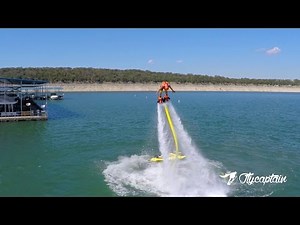 Flyboard Tricks BACKFLIP LAYOUT in slow motion by Damone Rippy & Flycaptain