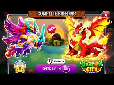 NEW BREEDING: High Flame Dragon vs High Emissary Dragon | DRAGON CITY 2026! 😱