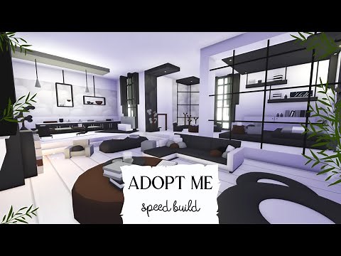 MODERN TREE HOUSE - Adopt Me speed build ROBLOX