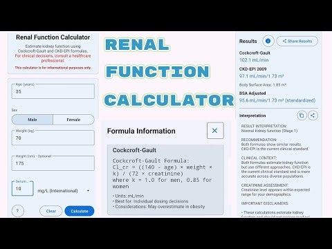 Check Your Kidney Health: Complete Guide to Renal Function Testing