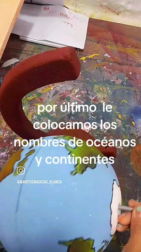 Cómo hacer un globo terráqueo paso a paso